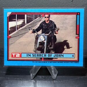 #9 In Search of John 1991 Topps Terminator 2: Judgment Day